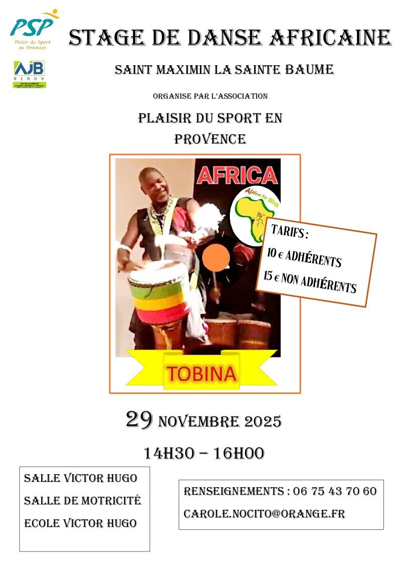 Affiche danse africaine 3